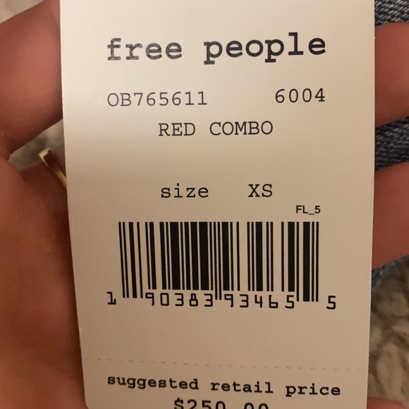 Red Free People Dress - Picture 6 of 6